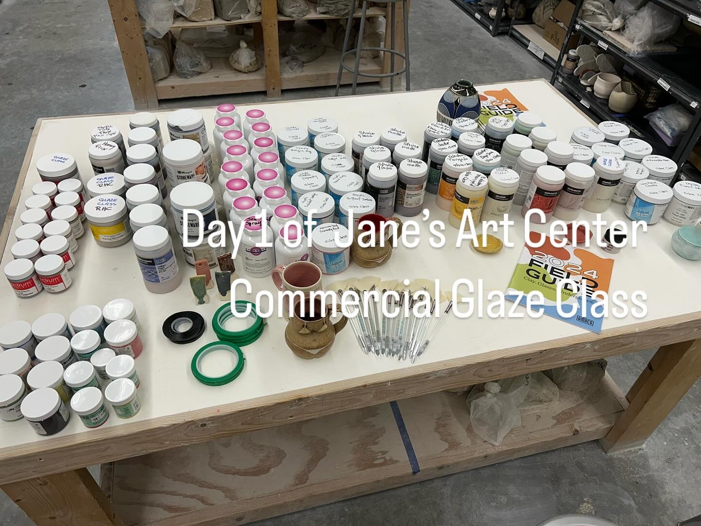 - Commercial Glaze Workshop Janet Montville-