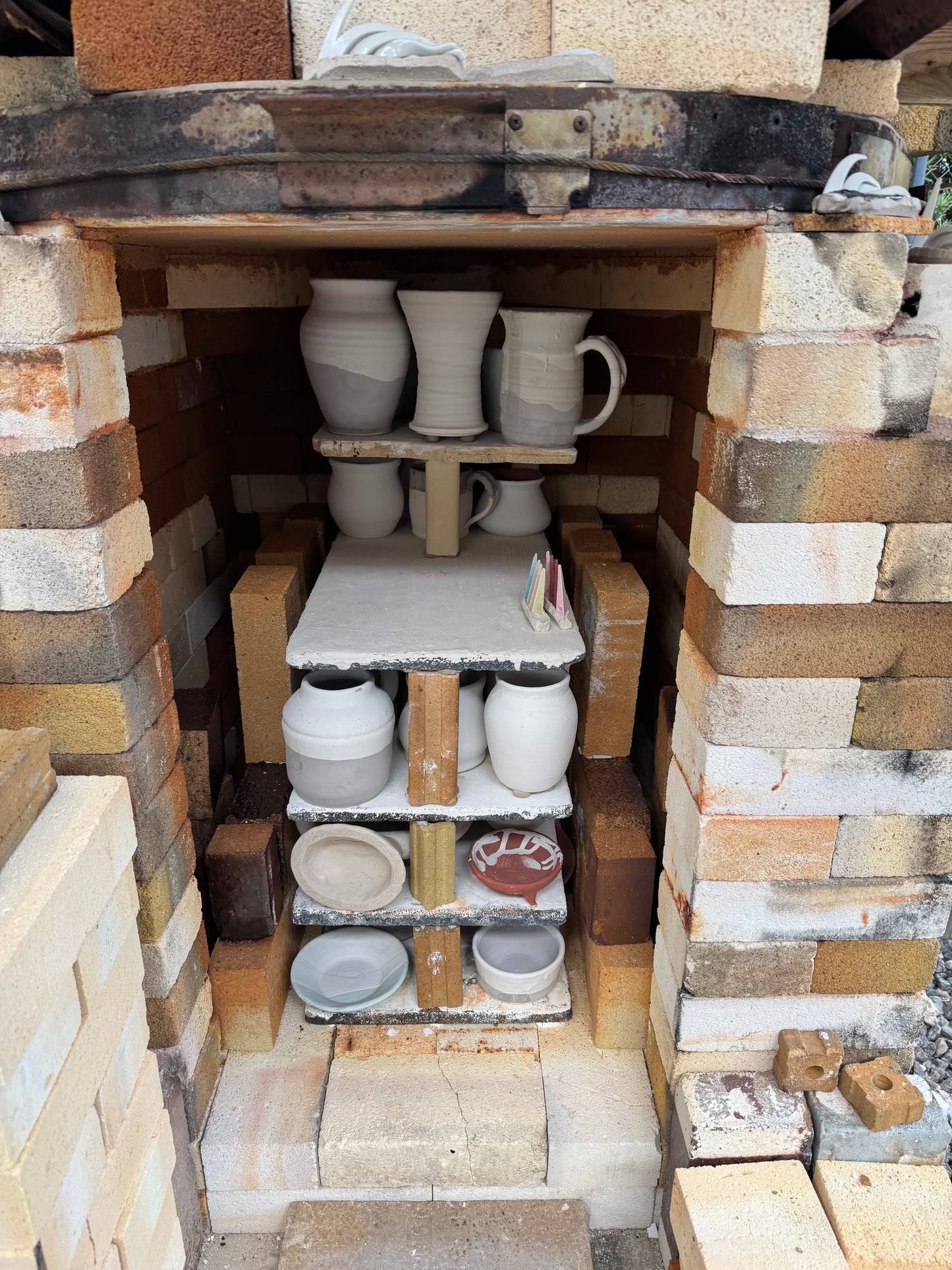 Z- Cone 10 reduction kiln space
